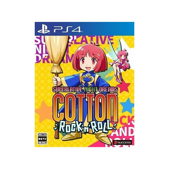 SUCCESS - Cotton Rock N Roll 30 Aniversario Edición Especial Limitada Famitsu DX Pack para Sony Playstation PS4