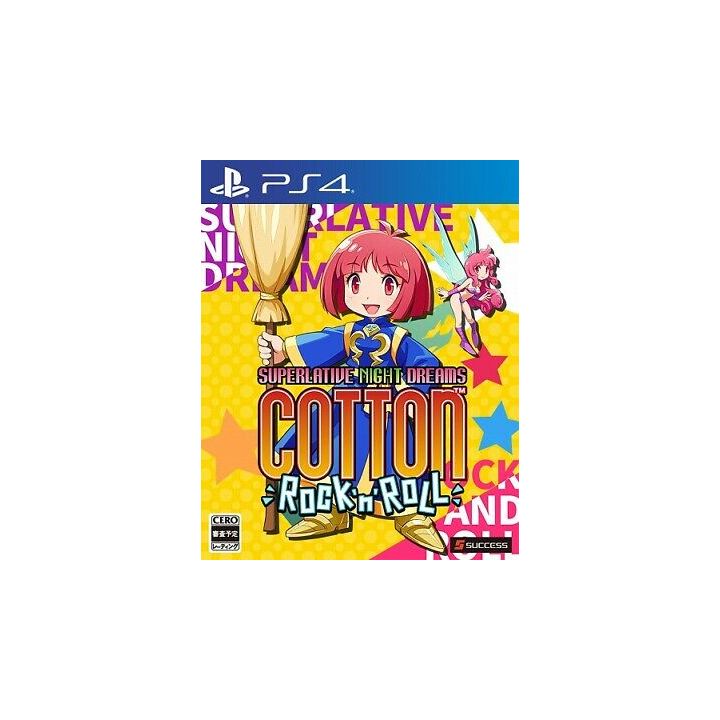 SUCCESS - Cotton Rock N Roll 30 Aniversario Edición Especial Limitada Famitsu DX Pack para Sony Playstation PS4