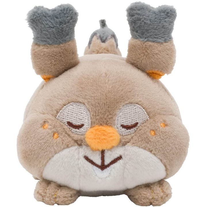 Pokémon Center Original Nigitte Munimuni Plush Minna Otsukaresama Hoshigarisu (Skwovet)