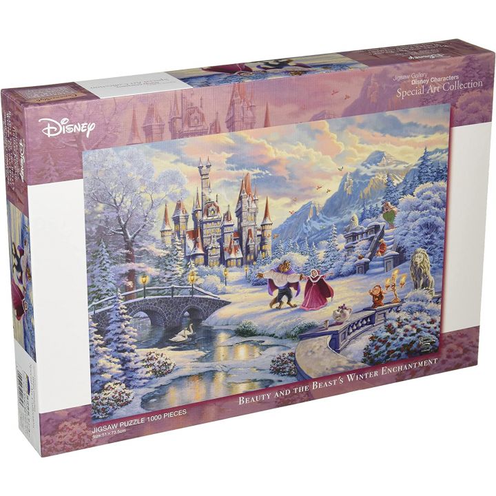 Schmidt - Puzzle 1000 pièces : La Belle et la Bête, Disney