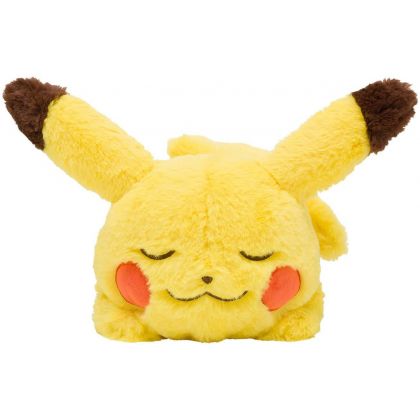 Pokémon Center Original Plush Minna Otsukaresama Lying down Pikachu