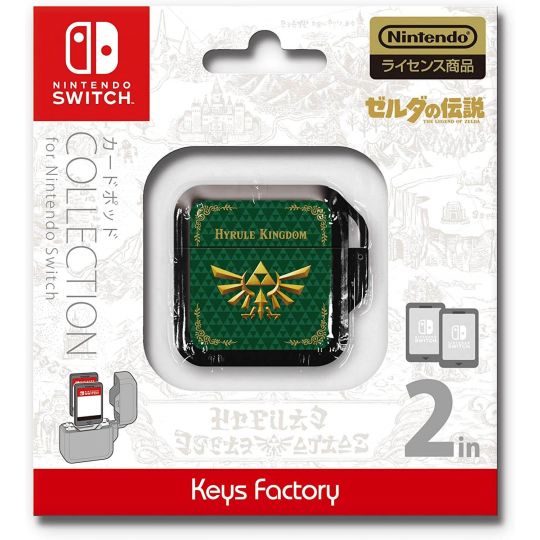 KEYS FACTORY - Card Pod Collection The Legend of Zelda (Zelda no Densetsu) Type-A für Nintendo Switch