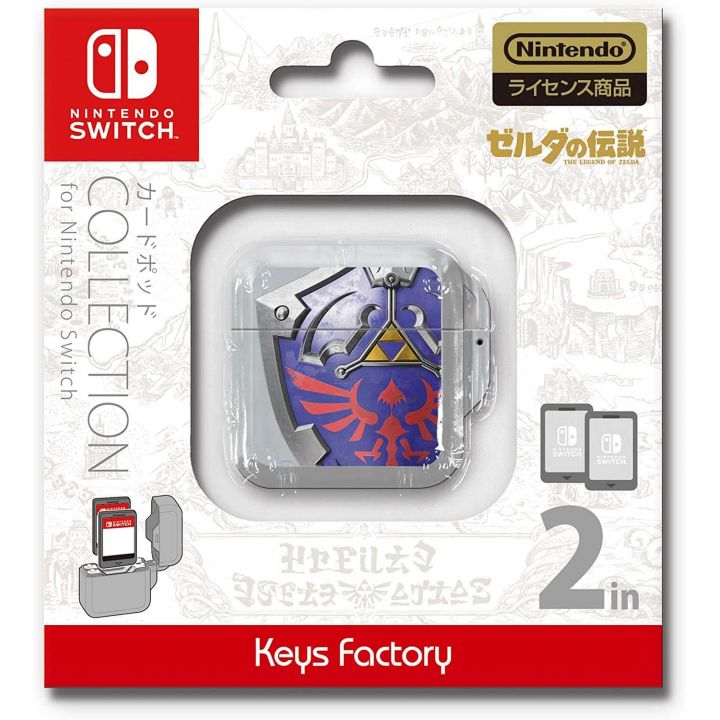 KEYS FACTORY - Card Pod Collection The Legend of Zelda (Zelda no Densetsu) Type-B para Nintendo Switch