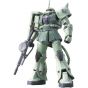 BANDAI Mobile Suite Gundam - Real Grade RG MS-06F Zaku II Model Kit Figura