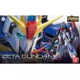 BANDAI Mobile Suite Z Gundam - Real Grade RG MSZ-006 Zeta Gundam Model Kit Figura