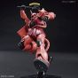 BANDAI Mobile Suit Gundam - High Grade HGUC Char's Zaku II Model Kit Figura