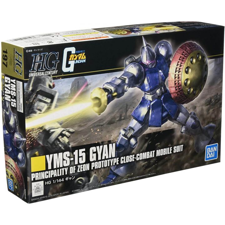 BANDAI Mobile Suit Gundam - High Grade HGUC Gyan Model Kit Figura