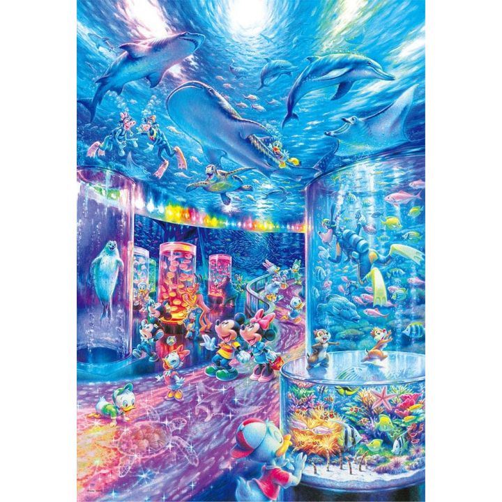 TENYO - DISNEY Night Aquarium - Jigsaw Puzzle 1000 pièces D-1000-029