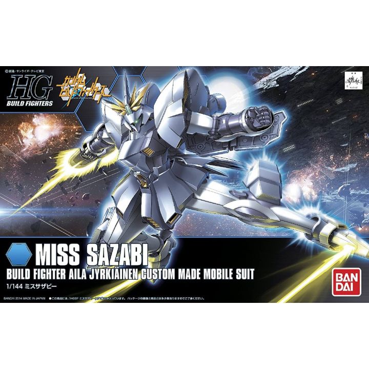 BANDAI Gundam Build Fighters - High Grade Miss Sazabi Model Kit Figur