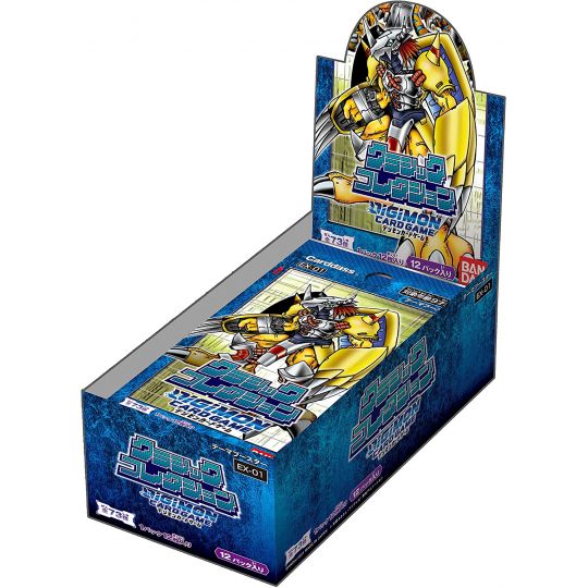 Bandai - Digimon Juego de Cartas Tema Booster Classic Collection [EX-01] (CAJA)