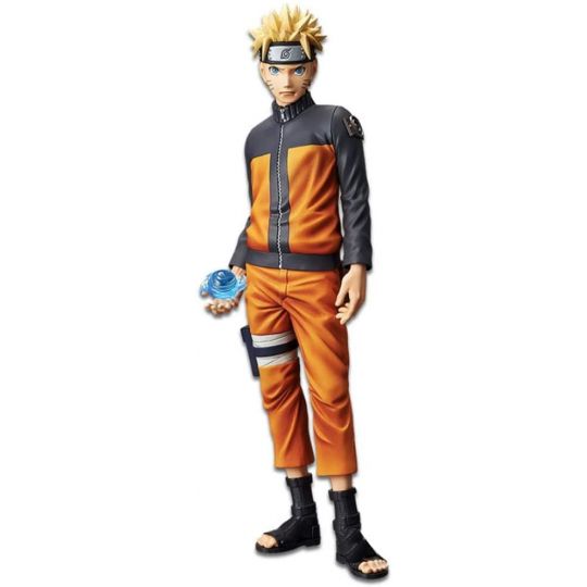 BANDAI Banpresto - Naruto Shippuden - Figura Grandista Shinobi Relaciones Uzumaki Naruto