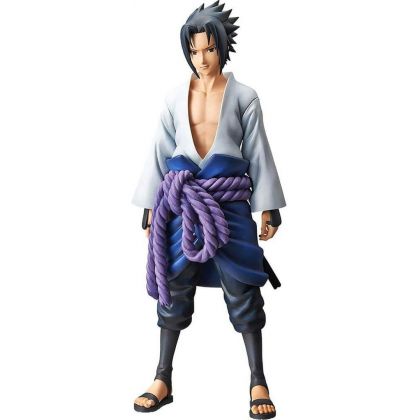 BANDAI Banpresto - Naruto Shippuden - Figura delle relazioni shinobi Grandista Uchiha Sasuke