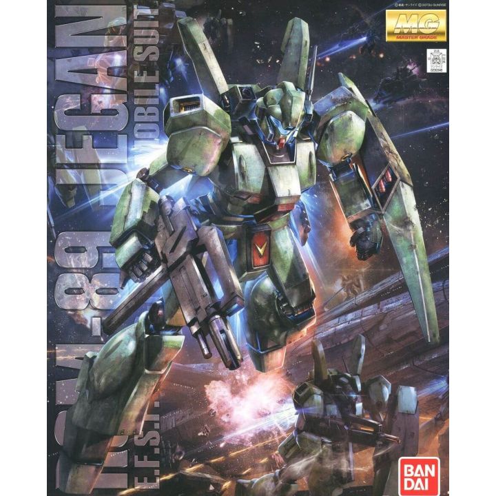 BANDAI MG Mobile Suit Gundam Char's Counterattack - Master Grade Jegan Model Kit Figura