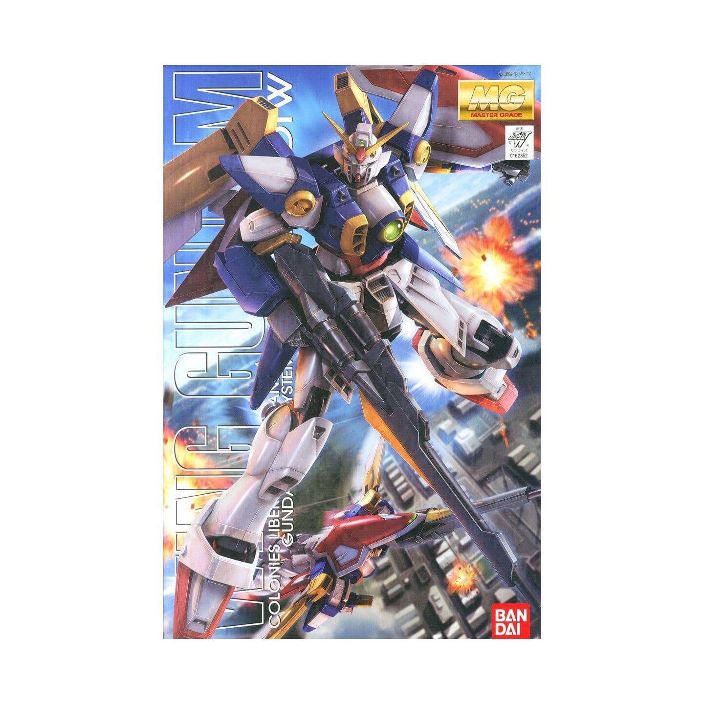 BANDAI MG Mobile Suit Gundam W - Master Grade Wing Gundam Model Kit Figure