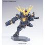 BANDAI SD Gundam BB Warrior Gundam UC - Super deformed Unicorn Gundam Unit 2 Banshee Model Kit Figur