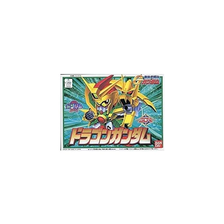 BANDAI SD Gundam BB Warrior G Gundam - Super deformed Dragon Gundam Model Kit Figure(Gunpla)