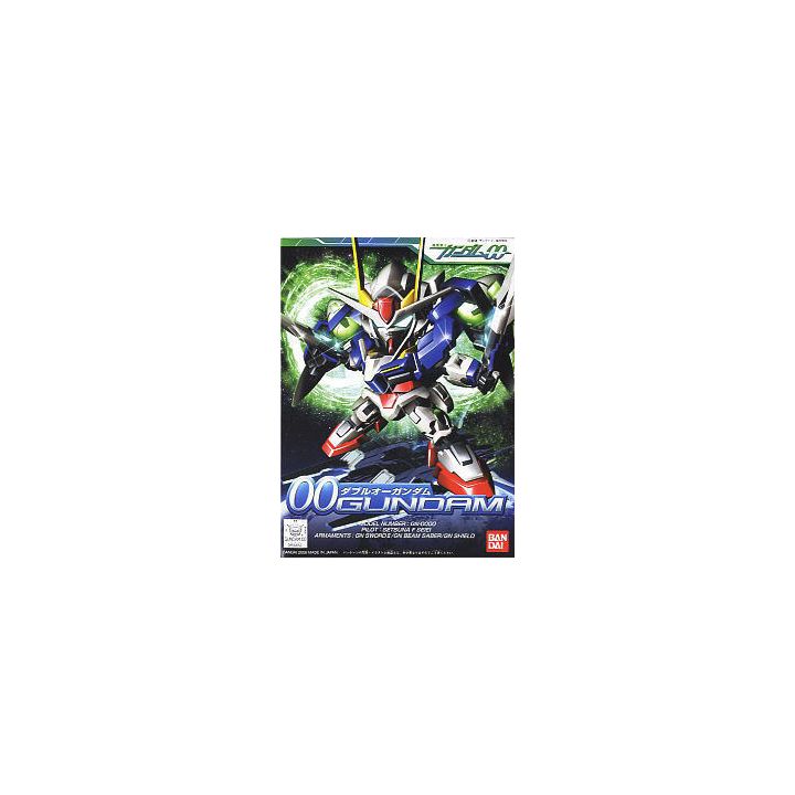 BANDAI SD Gundam BB Warrior Gundam 00 - Super deformed 00 Gundam Model Kit Figur (Gunpla)