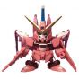 BANDAI SD Gundam BB Warrior Gundam SEED - Super deformed Justice Gundam Model Kit Figur (Gunpla)