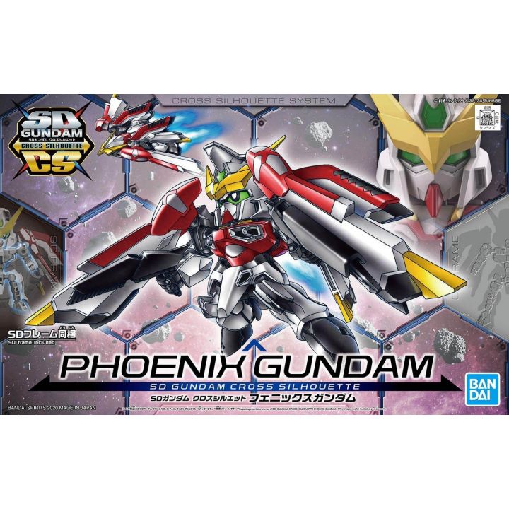 BANDAI SD GUNDAM CROSS SILHOUETTE - Figura super deformata di PHOENIX GUNDAM Model Kit (Gunpla)