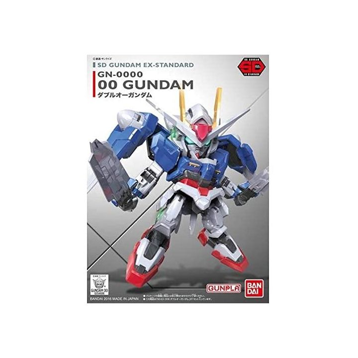 BANDAI SD GUNDAM EX-STANDARD MOBILE SUIT GUNDAM 00 - Super deformed 00 GUNDAM Model Kit Figure (Gunpla)