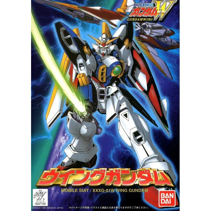 BANDAI 1/144 MOBILE SUIT GUNDAM W - WING GUNDAM Model Kit Figur (Gunpla)