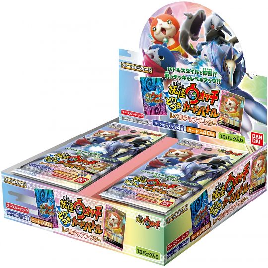 BANDAI - Yokai Watch - Toritsuki Batalla de Cartas - Level Up Booster BOX