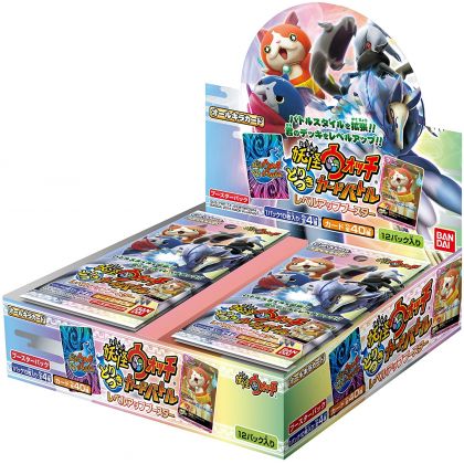 BANDAI - Yokai Watch - Battaglia di carte di Toritsuki - Booster Box di aumento di livello