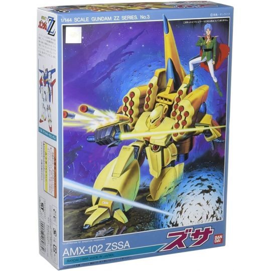 BANDAI 1/144 MOBILE SUIT GUNDAM ZZ - ZSSA Model Kit Figure(Gunpla)