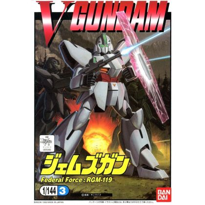 BANDAI 1/144 MOBILE SUIT V GUNDAM - JAMESGUN Modello Kit Figura (Gunpla)