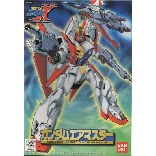 BANDAI 1/144 After War GUNDAM X - GUNDAM AIR-MASTER Model Kit Figur (Gunpla)