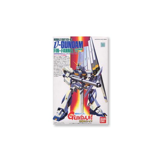 BANDAI 1/144 Mobile Suit Gundam Char's Counterattack - ν GUNDAM FIN FUNNEL Equipped Type Model Kit Figur (Gunpla)