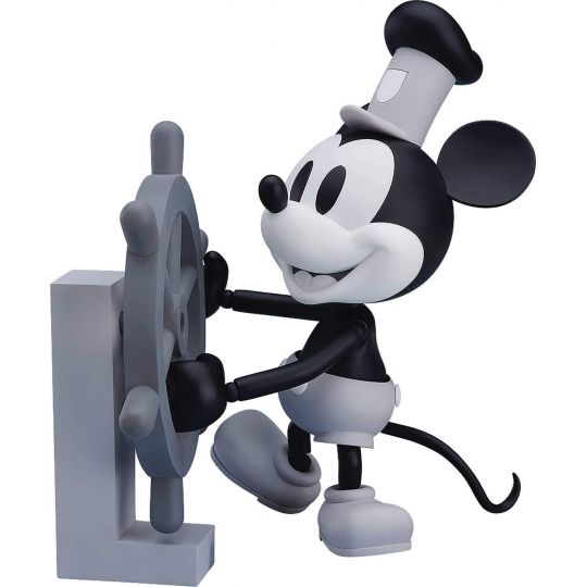 Good Smile Company - Figura Nendoroid Mickey Mouse Steamboat Willie 1928 (B&W Ver.)