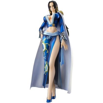 MEGAHOUSE - P.O.P Portrait of Pirates One Piece - NEO-DX - Boa Hankock ver.Blue Figure