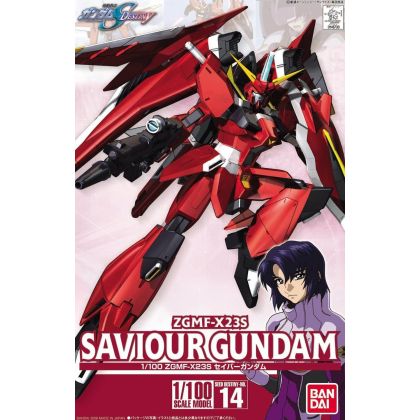 BANDAI 1/100 MOBILE SUIT GUNDAM SEED DESTINY - SAVIOUR GUNDAM Model Kit Figur (Gunpla)