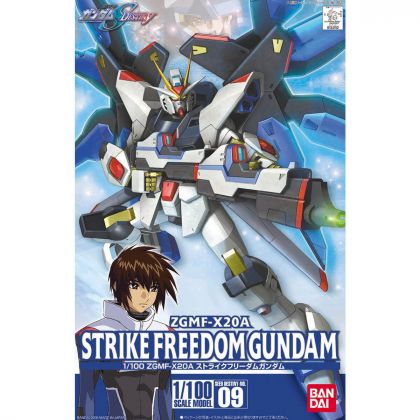 BANDAI 1/100 MOBILE SUIT GUNDAM SEED DESTINY - STRIKE FREEDOM GUNDAM Model Kit Figur (Gunpla)