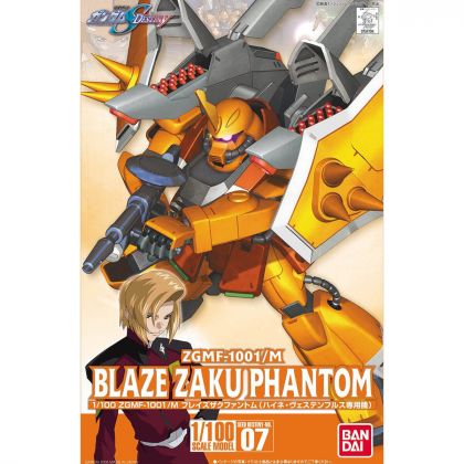 BANDAI 1/100 MOBILE SUIT GUNDAM SEED DESTINY - BLAZE ZAKU PHANTOM (Heine Westtenfluss) Model Kit Figure(Gunpla)