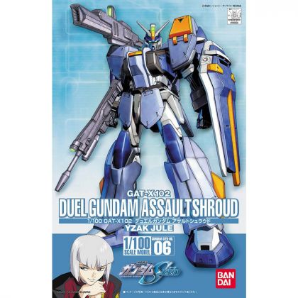 BANDAI 1/100 MOBILE SUIT GUNDAM SEED - DUEL GUNDAM ASSAULT SHROUD Model Kit Figur (Gunpla)