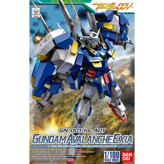 BANDAI 1/100 MOBILE SUIT GUNDAM 00 V - GUNDAM AVALANCHE EXIA Model Kit Figure(Gunpla)