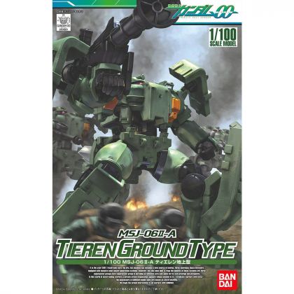 BANDAI 1/100 MOBILE SUIT GUNDAM 00 - TIEREN GROUND TYPE Model Kit Figur (Gunpla)