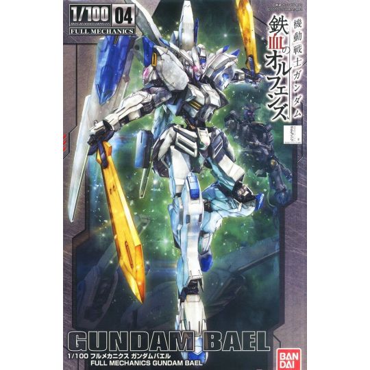 BANDAI 1/100 FULL MECHANICS MOBILE SUIT GUNDAM IRON-BLOODED ORPHANS - GUNDAM BAEL Model Kit Figure(Gunpla)