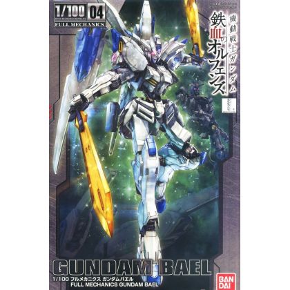 BANDAI 1/100 FULL MECHANICS MOBILE SUIT GUNDAM IRON-BLOODED ORPHANS - GUNDAM BAEL Model Kit Figure(Gunpla)