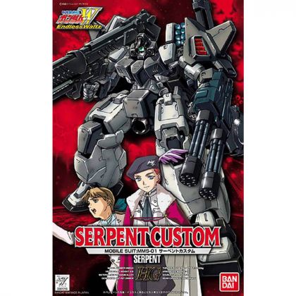 BANDAI 1/100 HG MOBILE SUIT GUNDAM W Endless Waltz - SERPENT CUSTOM Model Kit Figur (Gunpla)