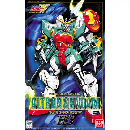 BANDAI 1/100 HG MOBILE SUIT GUNDAM W - ALTRON GUNDAM Model Kit Figur (Gunpla)