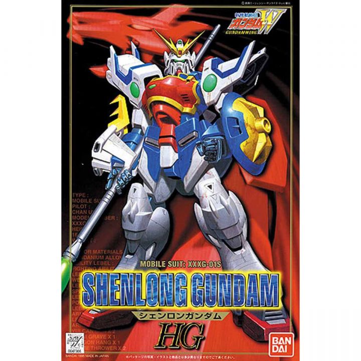 BANDAI 1/100 HG MOBILE SUIT GUNDAM W - SHENLONG GUNDAM Modello Kit Figura (Gunpla)